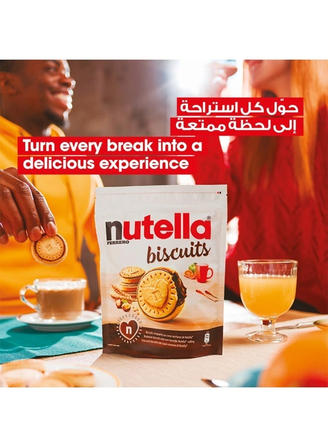 Nutella Ferrero Nutella Biscuits Filed Inside With Chocolate 304Grams - Image 3